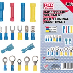BGS Kabelschuh-Sortiment | 360-tlg. – 14110