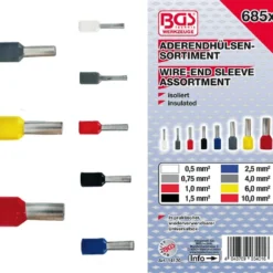 BGS Aderendhülsen-Sortiment | Isoliert | 685-tlg. – 14120