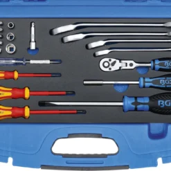 BGS Sanitär-/ Heizung Werkzeug-Satz | 29-tlg. – 1433 -Günstiges Fix Geheim Geschäft 1433 004