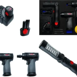 BGS Akku-Polier- Und Schleif-Satz | In Werkstattwageneinlage | 10,8 V | 8-tlg. – 4019