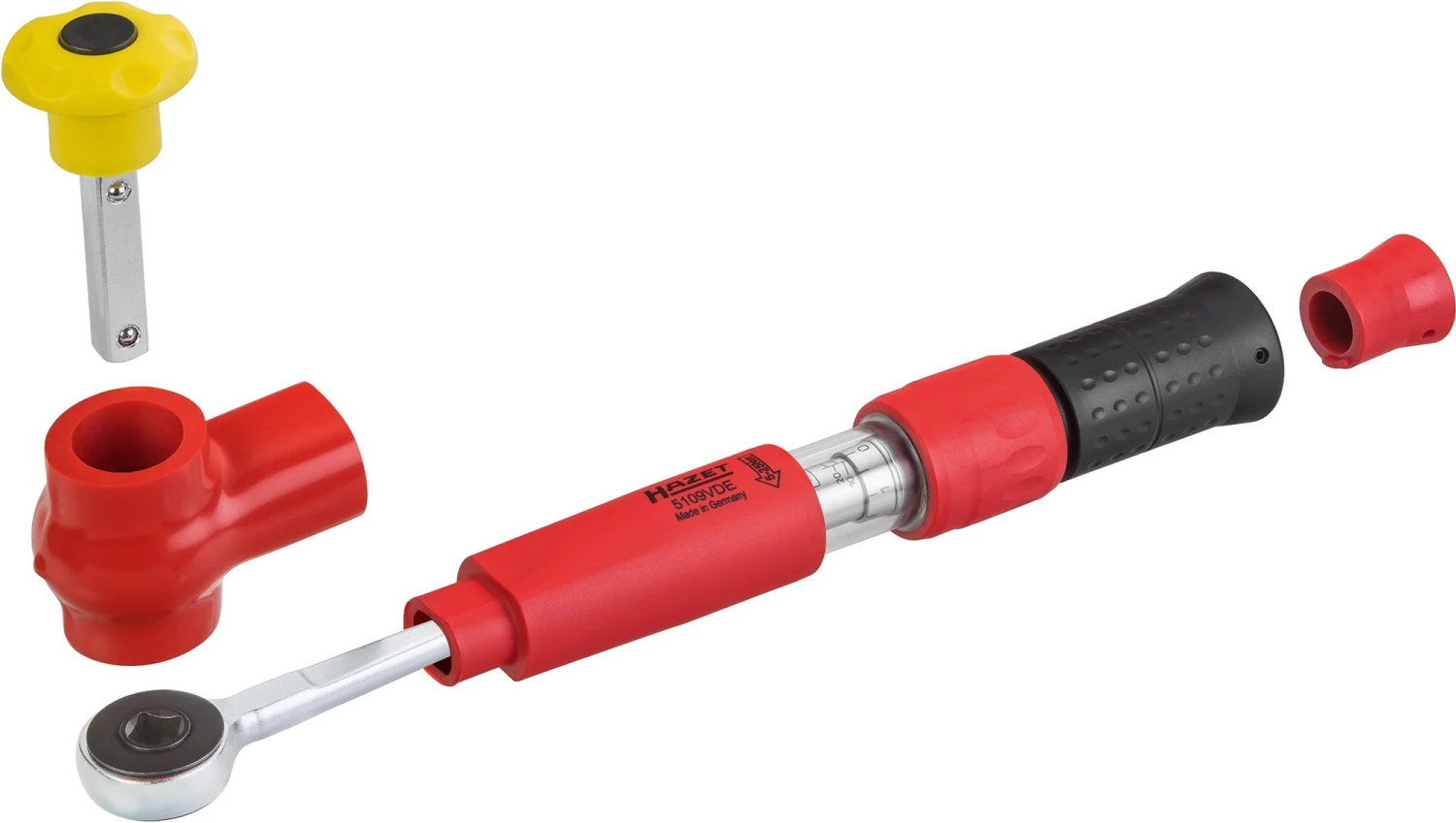 HAZET VDE Drehmoment-Schlüssel 2-10 Nm 2 10 Nm Toleranz: 6% Vierkant 10mm 3/8 Zoll 5108VDE 6 HAZET VDE Drehmoment-Schlüssel 2-10 Nm 2 10 Nm Toleranz: 6% Vierkant 10mm 3/8 Zoll 5108VDE – Bild 4