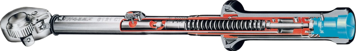 HAZET Drehmomentschlüssel 40-200 Nm 2% Vierkant Massiv 12,5mm 1/2 Zoll 6122-1CTCAL 6 HAZET Drehmomentschlüssel 40-200 Nm 2% Vierkant Massiv 12,5mm 1/2 Zoll 6122-1CTCAL – Bild 4