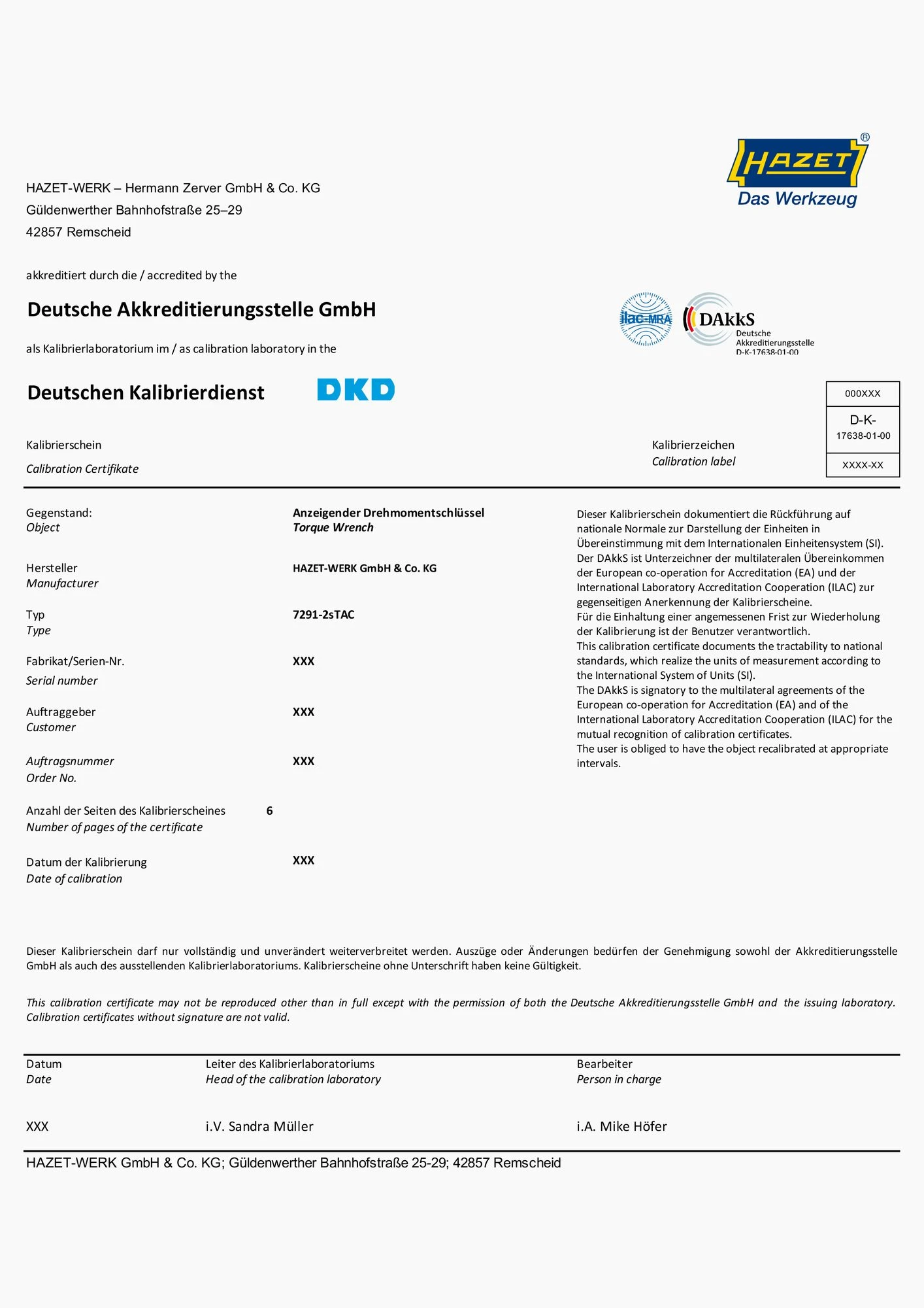 HAZET Drehmomentschlüssel 400-1000 Nm 3% Vierkant Massiv 20mm 3/4 Zoll 6150-1CTCAL 4 HAZET Drehmomentschlüssel 400-1000 Nm 3% Vierkant Massiv 20mm 3/4 Zoll 6150-1CTCAL – Bild 2