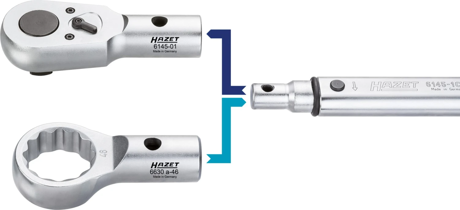 HAZET Drehmomentschlüssel 300-800 Nm 2% Vierkant Massiv 20mm 3/4 Zoll 6145-1CT 17 HAZET Drehmomentschlüssel 300-800 Nm 2% Vierkant Massiv 20mm 3/4 Zoll 6145-1CT – Bild 15