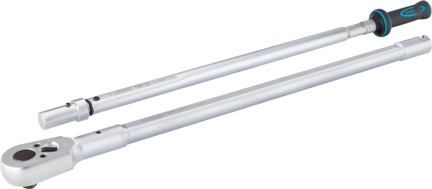 HAZET Drehmomentschlüssel 400-1000 Nm 3% Vierkant Massiv 20mm 3/4 Zoll 6150-1CTCAL 3 HAZET Drehmomentschlüssel 400-1000 Nm 3% Vierkant Massiv 20mm 3/4 Zoll 6150-1CTCAL
