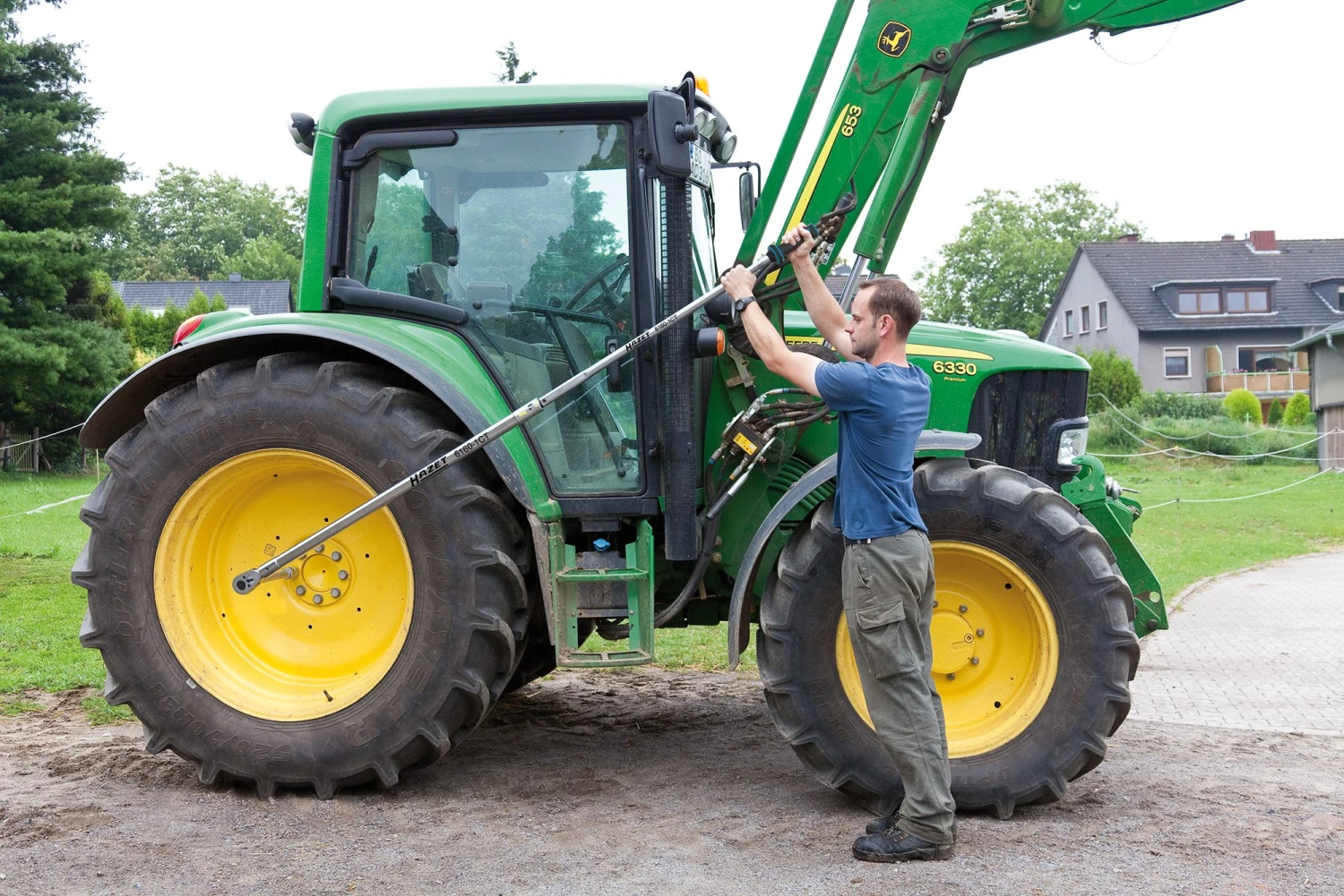 HAZET Drehmomentschlüssel 600-1600 Nm 3% Vierkant Massiv 25mm (1 Zoll) 6160-1CTCAL 8 HAZET Drehmomentschlüssel 600-1600 Nm 3% Vierkant Massiv 25mm (1 Zoll) 6160-1CTCAL – Bild 6