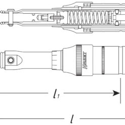 HAZET Drehmomentschlüssel 4-40 Nm 2% Einsteck-Vierkant 9x12mm 6282-1CT -Günstiges Fix Geheim Geschäft 6200ct 23skizzeZLzwjb4Fw3x4g