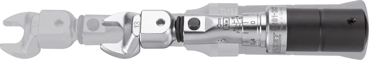 HAZET Drehmomentschlüssel 5-13 Nm 4% Einsteck-Vierkant 9x12mm 6281-2CTCAL 4 HAZET Drehmomentschlüssel 5-13 Nm 4% Einsteck-Vierkant 9x12mm 6281-2CTCAL – Bild 2