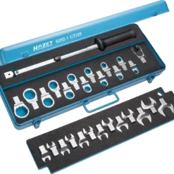 HAZET Drehmoment-Werkzeug-Satz Einsteck-Vierkant 14x18mm 28-teilig 6292-1CT/28