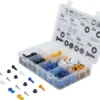 BGS DIY Schrauben-, Muttern- & Abdeckkappen-Sortiment | 400-tlg. – 6793 -Günstiges Fix Geheim Geschäft 6793