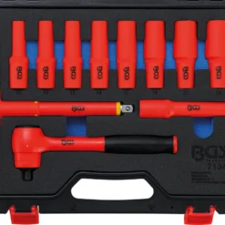 Günstiges Fix Geheim Geschäft 9 BGS VDE-Steckschlüssel-Satz | Antrieb 12,5 Mm (1/2") | SW 10 - 24 Mm | 11-tlg. – 7134