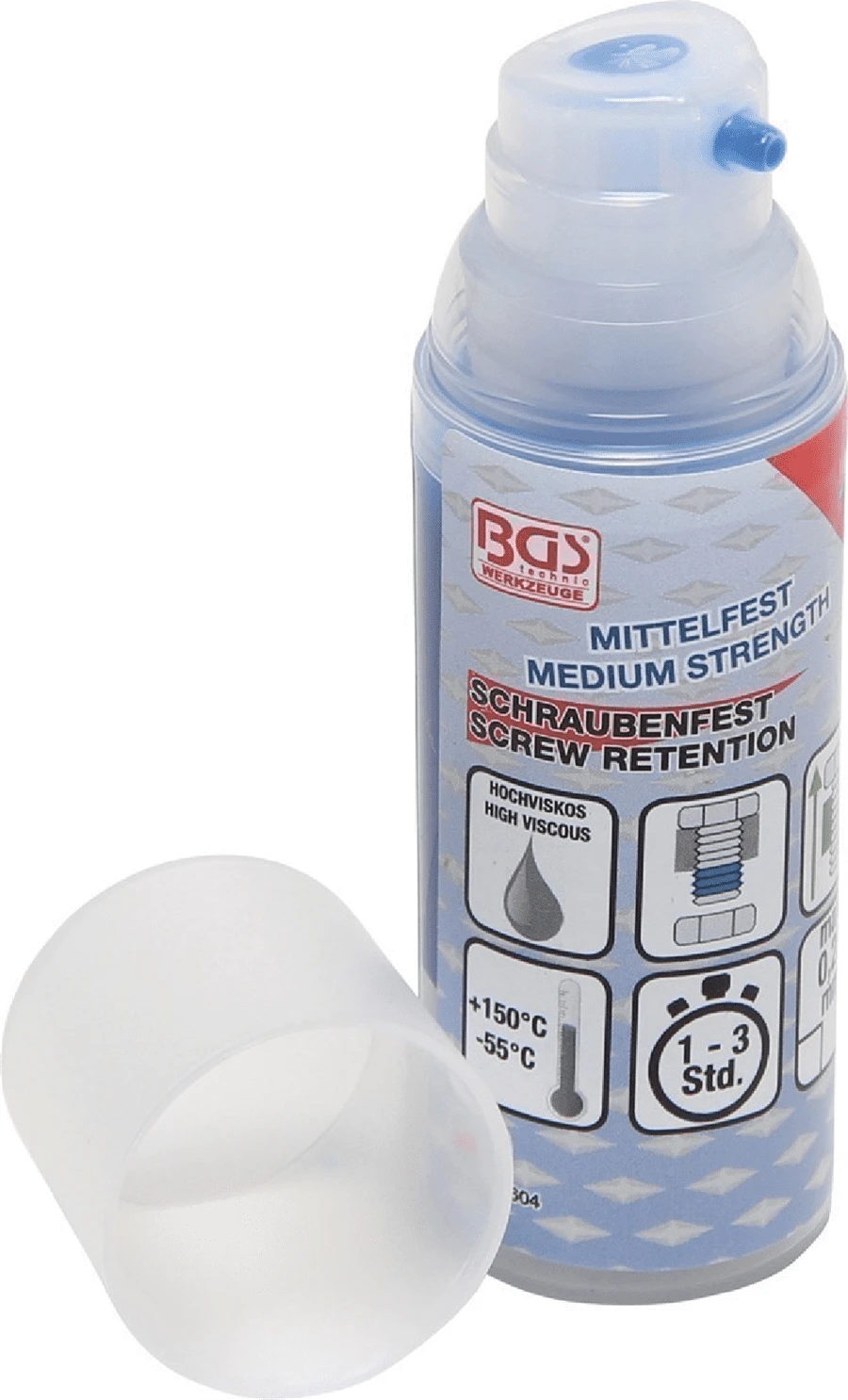 BGS Schraubenfest | Mittelfest | Hochviskos | Pumpdosierer 50 G – 80604 4 BGS Schraubenfest | Mittelfest | Hochviskos | Pumpdosierer 50 G – 80604 – Bild 2