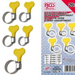 BGS Griff-Schlauchschellen-Sortiment | 26-tlg. – 80859
