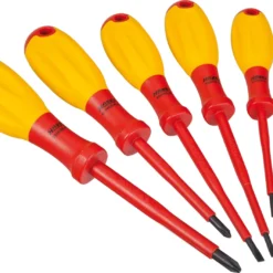 HAZET Schraubendrehersatz VDE Schlitz Kreuzschlitz PH 6-teilig 810/6VDE