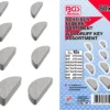 BGS Federkeile-Sortiment | 80-tlg. – 8117 -Günstiges Fix Geheim Geschäft 8117