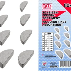 BGS Federkeile-Sortiment | 80-tlg. – 8117
