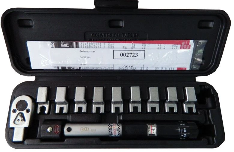 BGS Drehmoment-Speichenschlüssel | Austauschbare Köpfe | 3 - 15 Nm – 8511 4 BGS Drehmoment-Speichenschlüssel | Austauschbare Köpfe | 3 - 15 Nm – 8511 – Bild 2