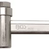BGS Sanitärschlüssel | Mit Schiebestück M10 | SW 17x19 Mm – 8560