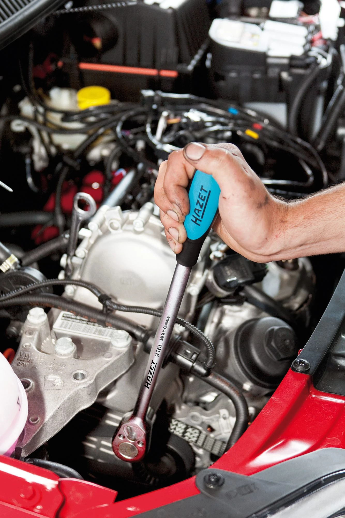 HAZET Umschaltknarre Lang- Vierkant Massiv 12,5 Mm (1/2 Zoll) 916L 6 HAZET Umschaltknarre Lang- Vierkant Massiv 12,5 Mm (1/2 Zoll) 916L – Bild 4