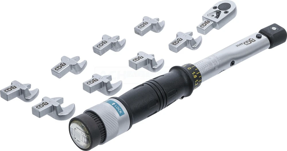 BGS Drehmomentschlüssel-Satz | 6,3 Mm (1/4") | 6 - 30 Nm | 10-tlg. – 8856 5 BGS Drehmomentschlüssel-Satz | 6,3 Mm (1/4") | 6 - 30 Nm | 10-tlg. – 8856 – Bild 3