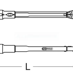 KS Tools 1/4" ERGOTORQUE®precision Ratschen-Drehmomentschlüssel, 5-25Nm - 516.1512 -Günstiges Fix Geheim Geschäft kstools 516 1512 008