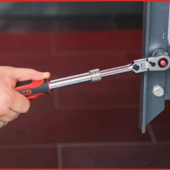 KS Tools 1/2" SlimPOWER Teleskop-Gelenk-Umschaltknarre, 72 Zahn - 914.1220 -Günstiges Fix Geheim Geschäft kstools 914 1220 010