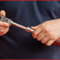 KS Tools 1/2" SlimPOWER Teleskop-Gelenk-Umschaltknarre, 72 Zahn - 914.1220 -Günstiges Fix Geheim Geschäft kstools 914 1220 013