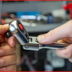 KS Tools 1/2" SlimPOWER Teleskop-Gelenk-Umschaltknarre, 72 Zahn - 914.1220 -Günstiges Fix Geheim Geschäft kstools 914 1220 016